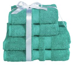 Heart of House - Egyptian Cotton Bale - Aqua